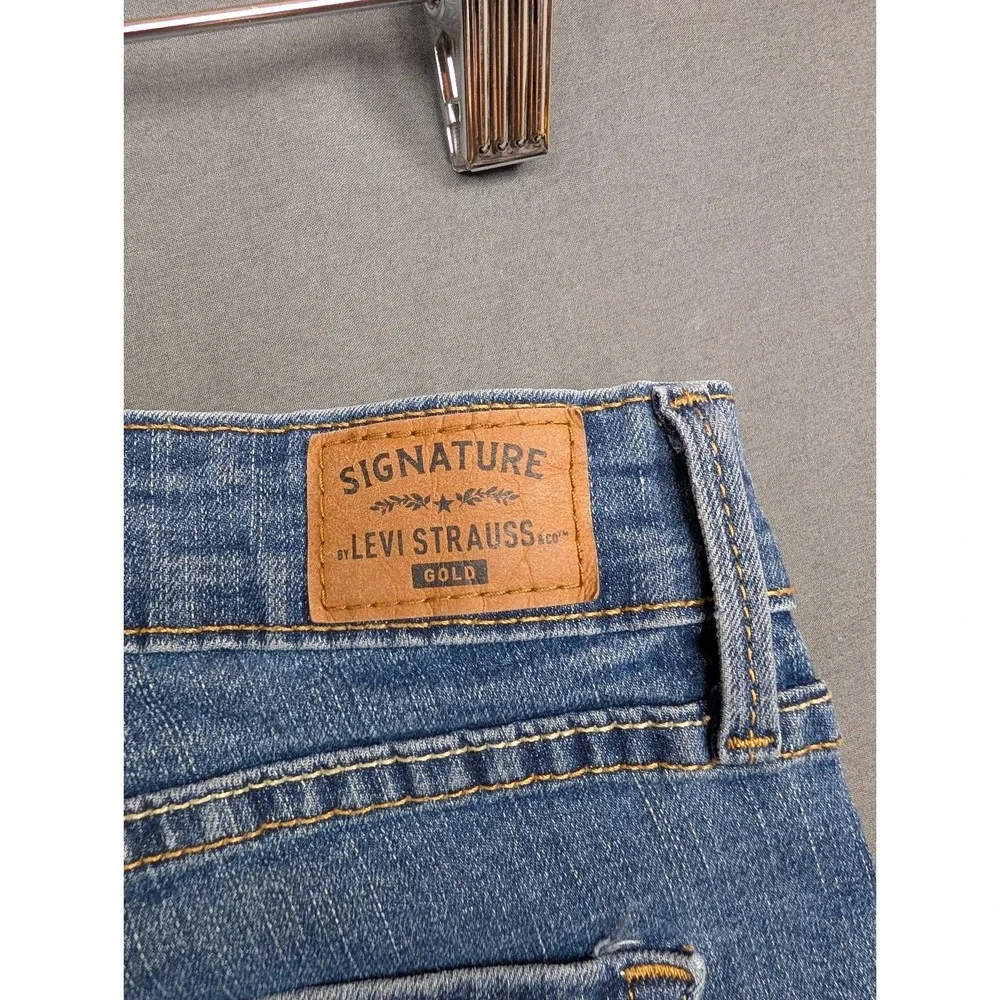 Signature by Levi Strauss & Co. Gold‎ Label Women's Maternity Baby Bump SKINNY S